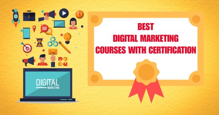 Best Digital Marketing Courses with Certification