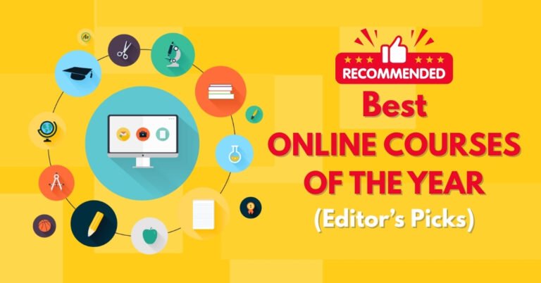 Best Online Courses of the Year (Editor’s Picks)